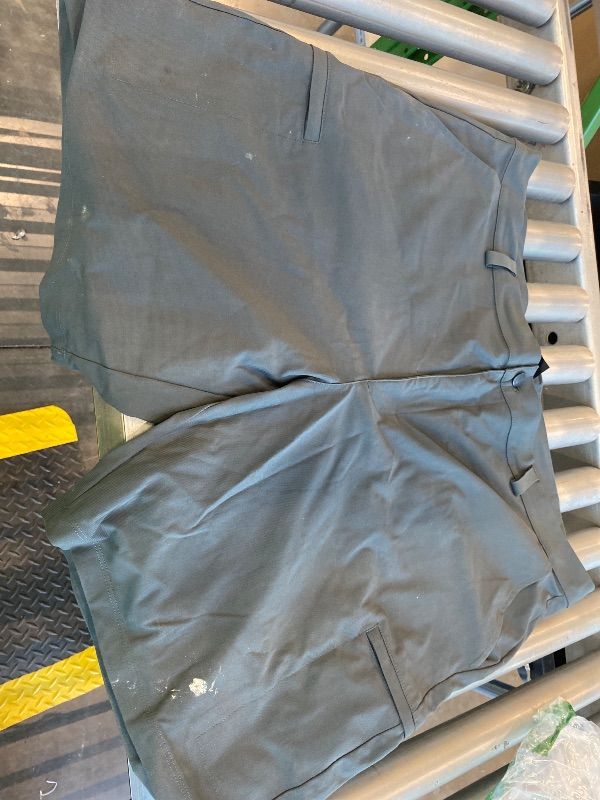Photo 1 of **USED***Major Damaged* Willit Men's Golf Shorts Stretch Dress Shorts Cargo Quick Dry Athletic Casual Shorts with Pockets 9" Deep Gray 40W **STAINED**