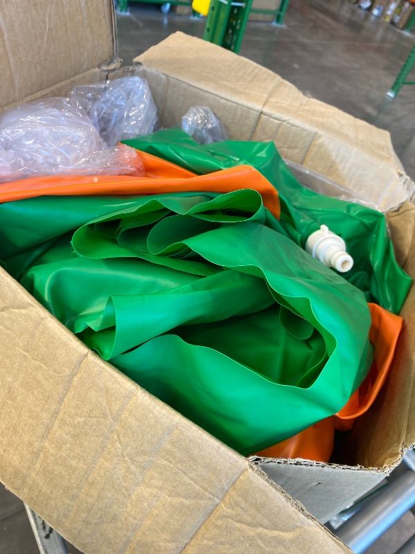 Photo 1 of *Untested*
INFLATEFLY Waterslide Bounce House, Blow up Water Slide Bouncer with Slip and Slide, Water Bounce House for Big Kids, Inflatable Water Park for Backyard Summer Party