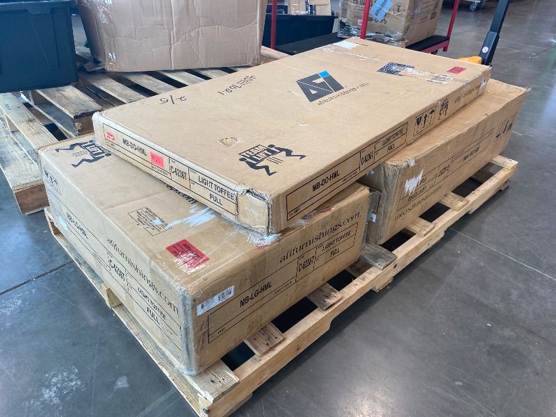 Photo 1 of *USED*
AFI Hamilton Full Murphy Bed Chest with Mattress, Storage, and Built-in Charger in Light Toffee
*See Clerk Notes*