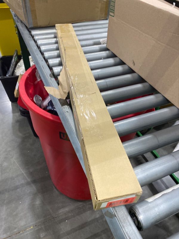 Photo 1 of *USED*
BlindsAvenue Cellular Honeycomb Cordless Polyester Shade, 9/16" Single Cell, Light Filtering, White, Size: 34.5" W x 48" H