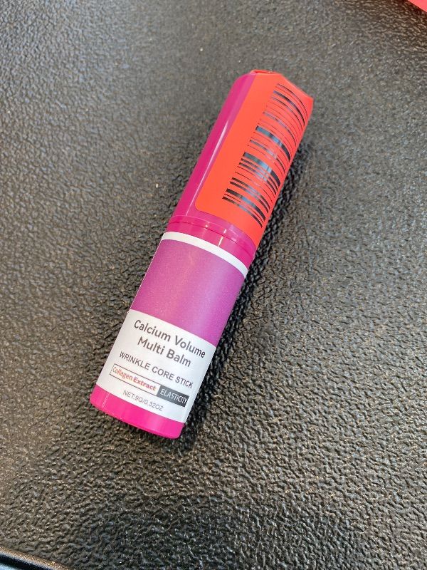 Photo 1 of *MINOR DAMAGE - USED*
Dr. Cemenrete Vitaliq Calcium Multi Balm, Lovera Calcium Volume Multi Balm, Wrinkle Core Stick, Korean Collagen Moisturing Stick, Anti-aging, Hydrating, Firming Skin, Suitable for Eyes, Neck, Face