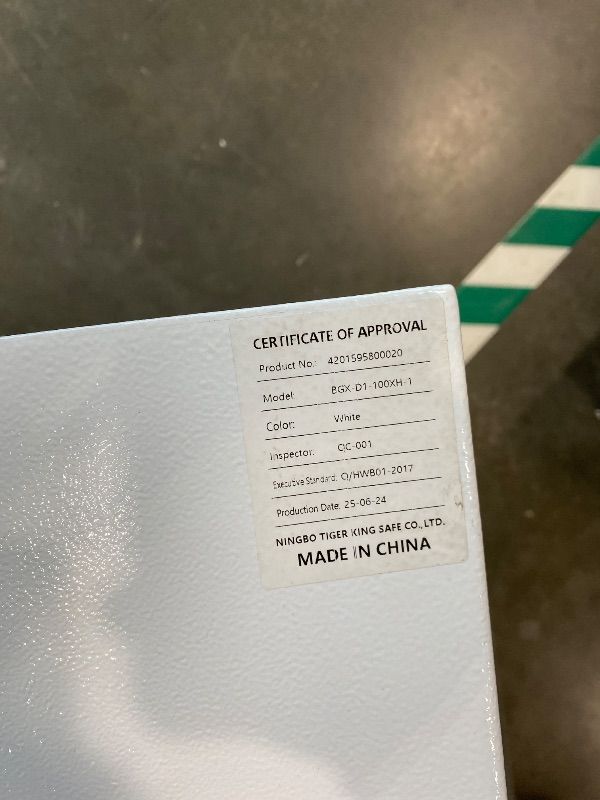 Photo 1 of **MAJOR DAMAGE**
?US STOCK?TIGERKING 7.2 Cubic Feet Extra Large Heavy Duty Safe Box, Home Safe with Double Safety Key Lock and Separate Lock Box, Digital safe with 2 Removable Shelf for Home Hotel Office,132lbs