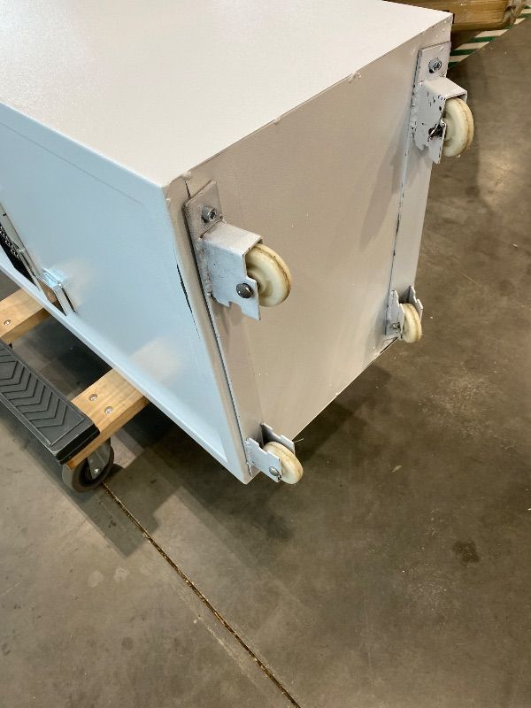 Photo 1 of **MAJOR DAMAGE**
?US STOCK?TIGERKING 7.2 Cubic Feet Extra Large Heavy Duty Safe Box, Home Safe with Double Safety Key Lock and Separate Lock Box, Digital safe with 2 Removable Shelf for Home Hotel Office,132lbs