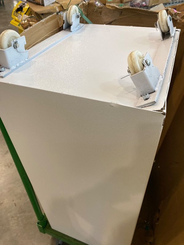 Photo 1 of **MAJOR DAMAGE**
?US STOCK?TIGERKING 7.2 Cubic Feet Extra Large Heavy Duty Safe Box, Home Safe with Double Safety Key Lock and Separate Lock Box, Digital safe with 2 Removable Shelf for Home Hotel Office,132lbs