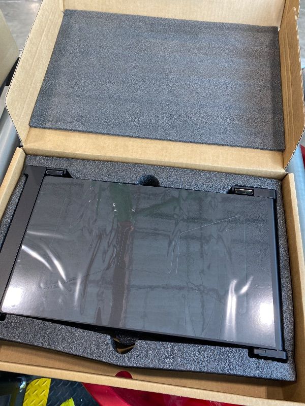 Photo 1 of 14'' Triple Laptop Screen Extender, 1080P FHD Portable Monitor for 14"-17" Laptop with USB-C/HDMI Port, Plug-Play Monitor Extender for Triple Display for Mac/Windows Remote Work & Multitasking