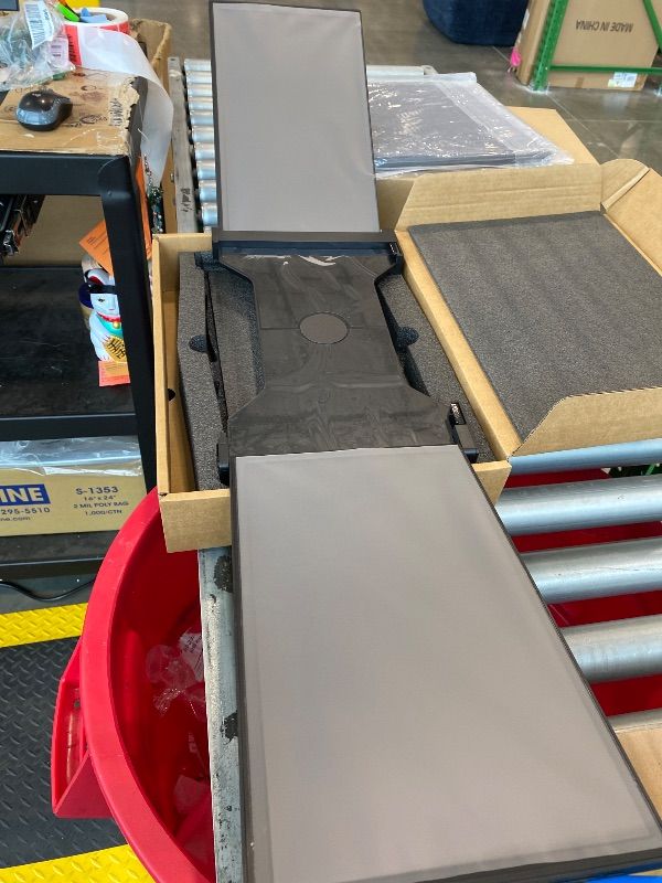 Photo 1 of 14'' Triple Laptop Screen Extender, 1080P FHD Portable Monitor for 14"-17" Laptop with USB-C/HDMI Port, Plug-Play Monitor Extender for Triple Display for Mac/Windows Remote Work & Multitasking