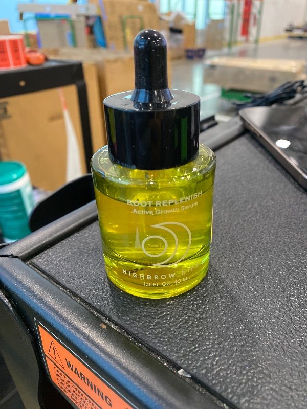 Photo 1 of *USED*
Highbrow Hippie Root Replenish Active Growth Serum | Thicker-Feeling, Denser & Fuller Hair Support | Microbiome-Balancing, Resveratrol & DHT-Blockers | Lightweight Scalp Treatment | 1 fl oz