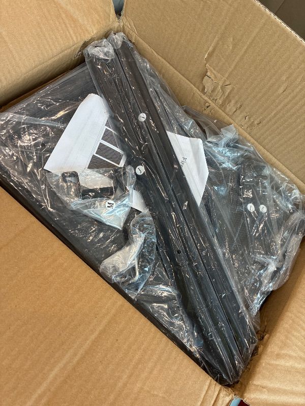 Photo 1 of *MISSING PARTS UNKNOWN*
Terracove Fireplace Screen with Sliding Doors, 37.8" W x 30.7" H Modern Wrought Iron Spark Guard Cover for Christmas Decorative, Baby and Pet Proof, Large