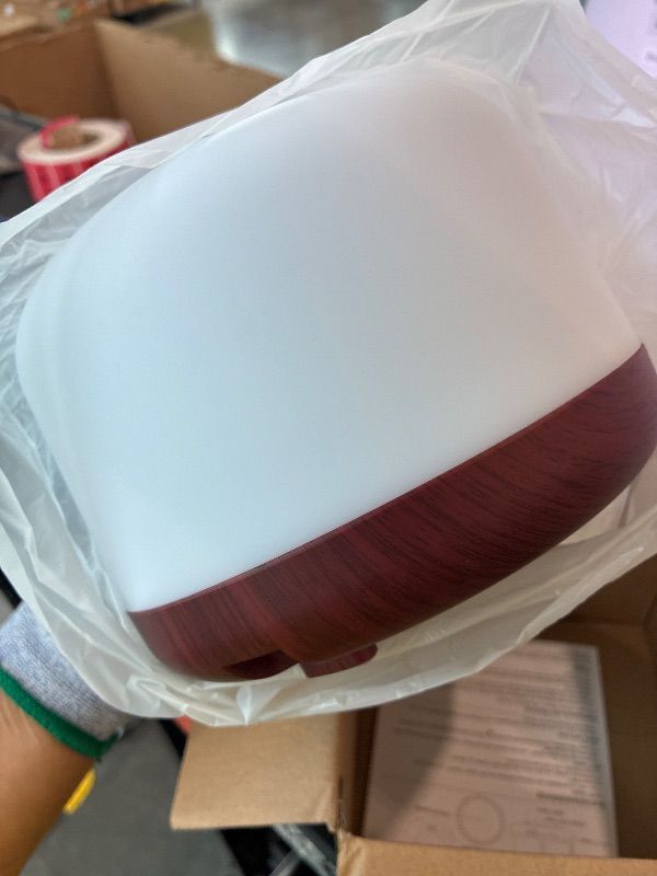 Photo 1 of **MISSING PARTS - Missing remote**
ASAKUKI Essential Oil Diffuser 500ml, Ultrasonic Aromatherapy Humidifier with Remote Control, 7 LED Colors, Timer & Auto-Off, Large Room Diffuser