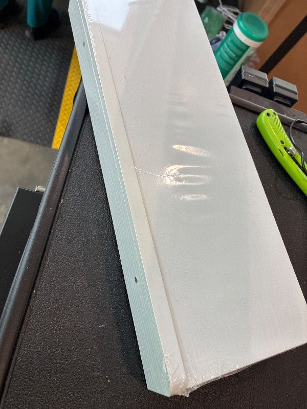 View 2 of **MISSING PARTS - no hardware**
BGMG Wood Floating Shelves 16 inch Set of 2, Rustic Wooden Wall Mount Shelves for Bathroom Living Room Bedroom Kitchen Farmhouse -16x 6.7 x1.25 inch- White