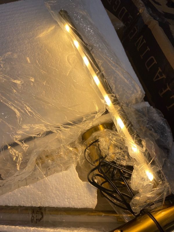 Photo 1 of *USED*
GOEBLESON 33" Wall Sconces Set of 2 with Remote Control, Dimming & 3 Color Temperatures, Plug-in Gold Wall Lights for Bedroom, Living Room, Adjustable Brightness & Rotatable Lamp Post, D09YBP205