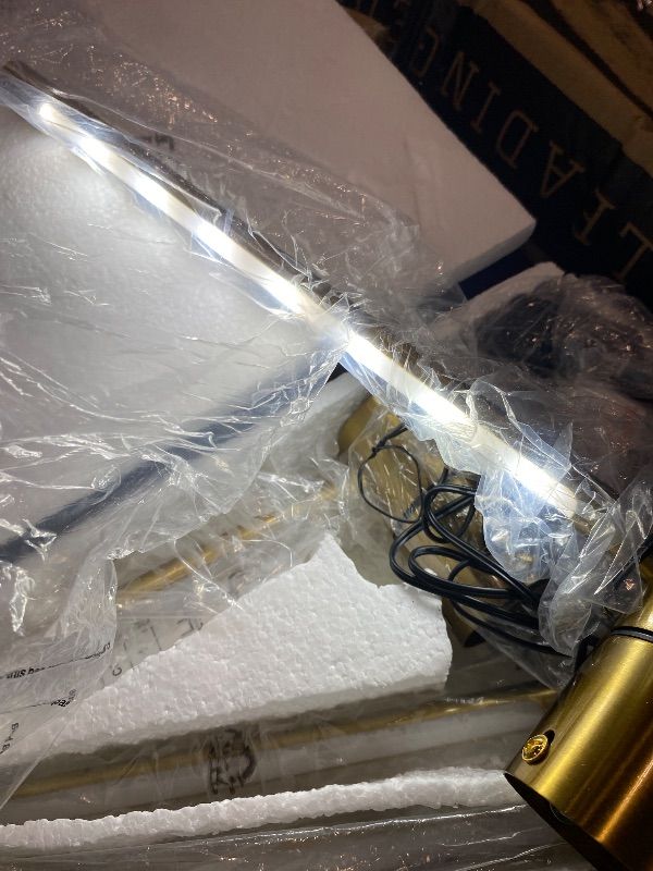 Photo 1 of *USED*
GOEBLESON 33" Wall Sconces Set of 2 with Remote Control, Dimming & 3 Color Temperatures, Plug-in Gold Wall Lights for Bedroom, Living Room, Adjustable Brightness & Rotatable Lamp Post, D09YBP205