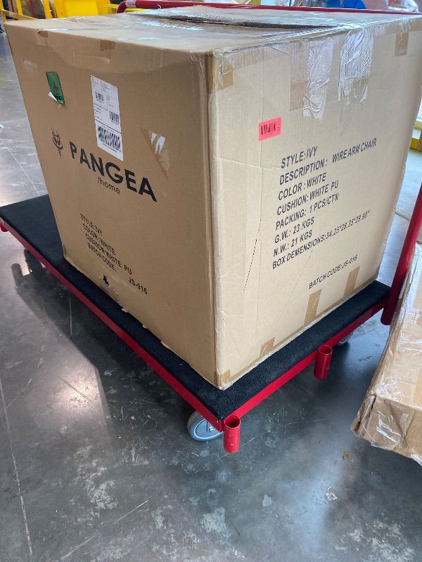 Photo 1 of *USED*
wire armchair, white