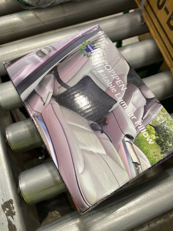 Photo 1 of *USED*
POPIPEN Inflatable Lumbar Support Pillow for Office Chair and Car Seat, Back Support Cushion with Air Pump for Reducing Lower Back Pain