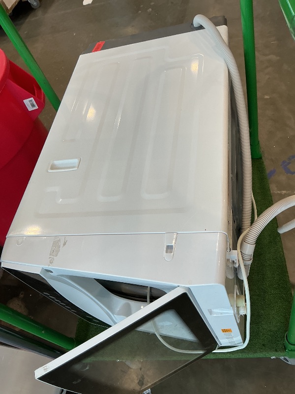 Photo 1 of *PARTS ONLG*BLACK+DECKER Small Portable Washer, Washing Machine for Household Use, Portable Washer 1.7 cu.Ft with 8 Cycles, Transparent Lid & LED Display