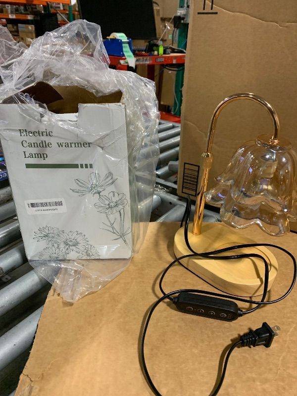 Photo 3 of **MAJOR DAMAGE**
Flower Candle Warmer Lamp with Timer - Dimmable Electric Candle Lamp, Birthday Gifts for Women Mom, House Warming Gifts New Home Decor, Adjustable Wax Wamer Light for Jar Candles, Valentines Day Gift