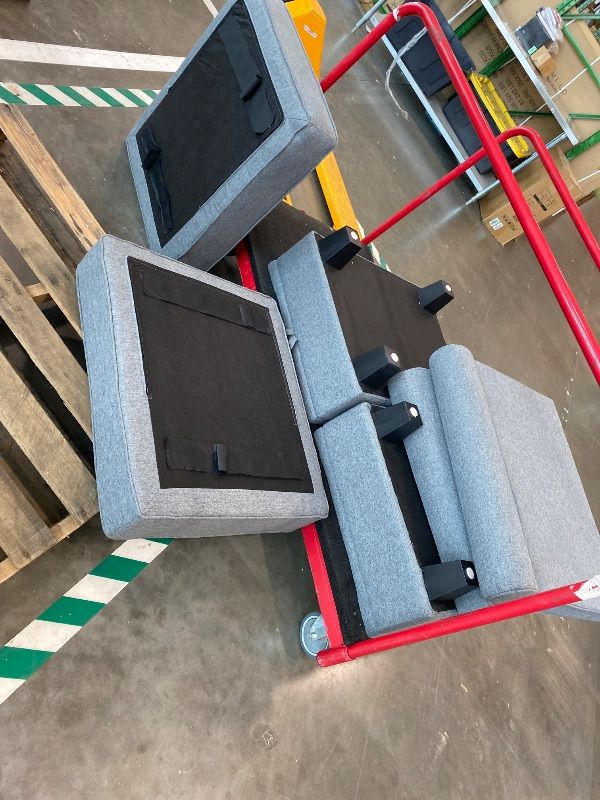 Photo 1 of *MISSING PARTS*
HONBAY Convertible Sectional Sofa with Storage U Shaped Sectional Couch with Reversible Chaise Small Sectional Couches for Living Room,Grey