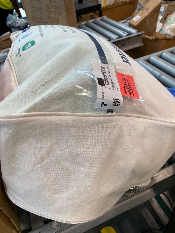 Photo 1 of [DAMAGED] [USED] puredown® Grey Goose Down Comforter Oversized King Size 800 Fill Power, 100% Cotton All Season Duvet Insert 700 Thread Count, Cloud Fluffy Pinch Pleat Extra Warmth