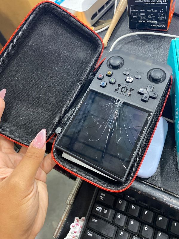 View 3 of [MISSING SD CARD] Phonelein R36MAX Retro Handheld Game Console, 128GB Storage