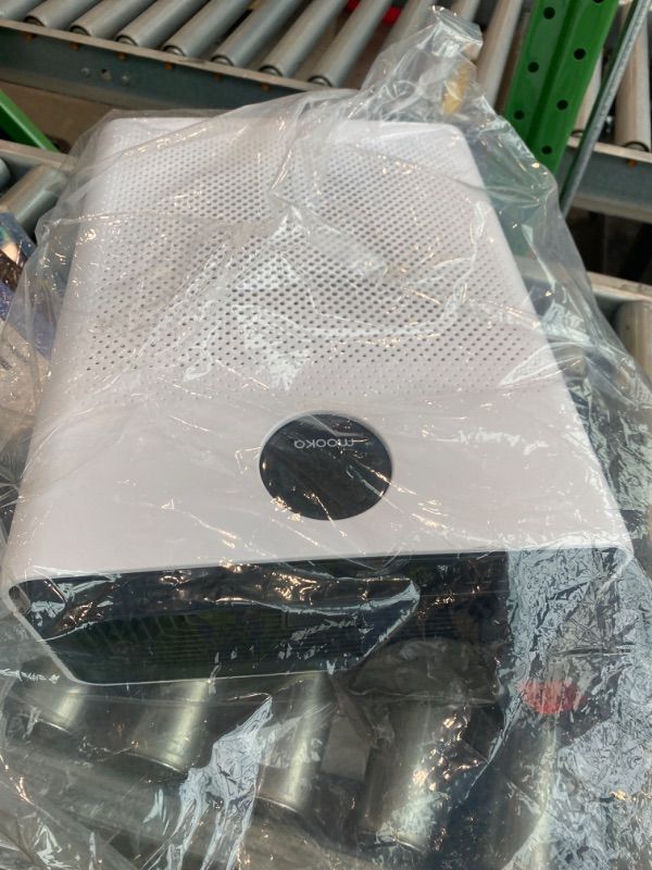 Photo 1 of ***SELLING FOR PARTS*** FancyBark Dehumidifiers for Home, 99oz Water Tank Dehumidifier for Bedroom Basement Bathroom RV with Auto Shut Off, Drain Hose, Sleep Mode, (White)