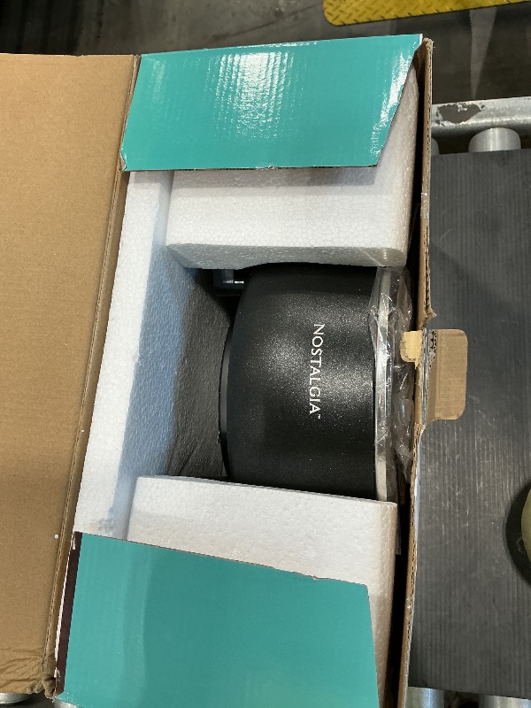 Photo 1 of *Minor Damaged*
Nostalgia 12-Cup Electric Fondue Pot Set for Cheese & Chocolate - 8 Color-Coded Forks, Temperature Control - Stainless Steel Kitchen Gadgets and Appliances for Hors d'Oeuvres and More – Black