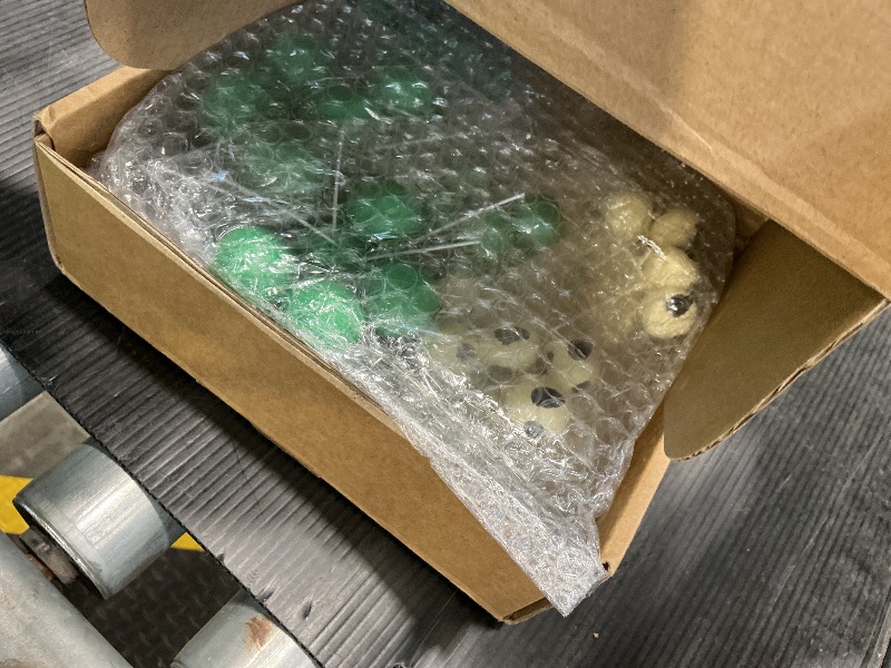 Photo 1 of 108 Pcs Balls Cake Topper DIY Cupcake Insert Foam Balloons for Cake Baking Wedding Anniversary Birthday Decoration(Green,Blue,Yellow,Red,Cow Color,Multi Sizes)