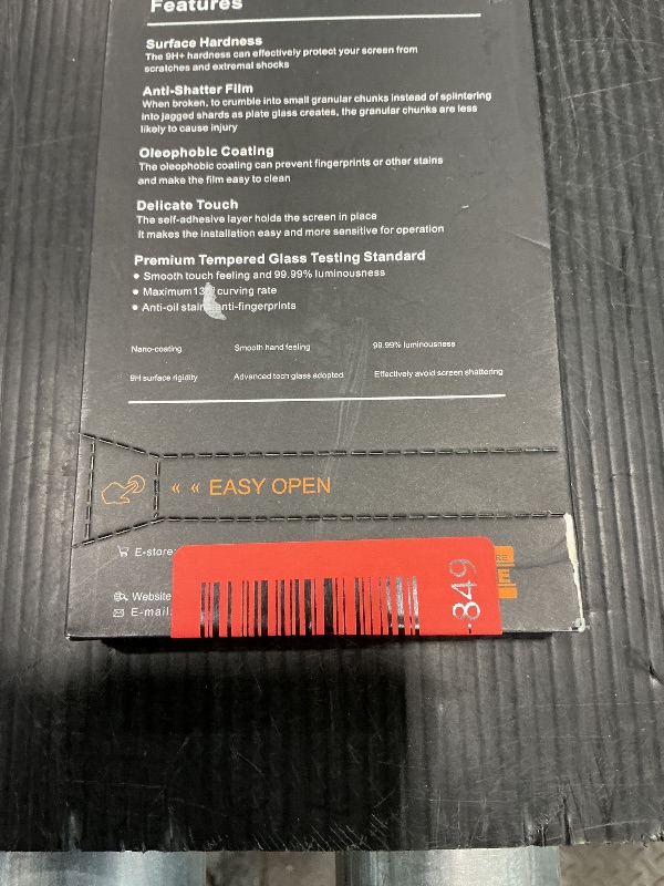 Photo 1 of ***SEE CLERK COMMENTS*** Ailun 3 Pack Screen Protector for iPhone 16 Pro Max [6.9 inch] with Installation Frame, Tempered Glass, Sensor Protection, Dynamic Island Compatible, Case Friendly