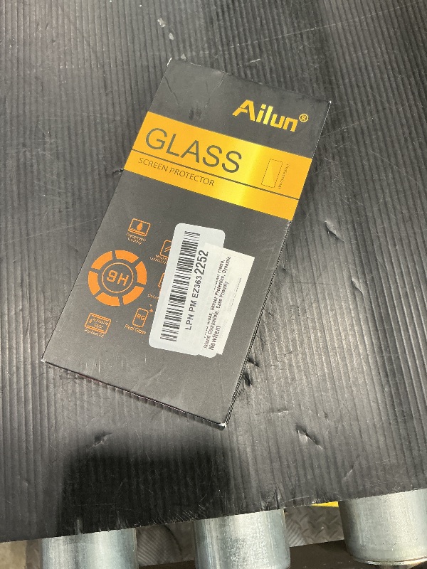 Photo 1 of ***SEE CLERK COMMENTS*** Ailun 3 Pack Screen Protector for iPhone 16 Pro Max [6.9 inch] with Installation Frame, Tempered Glass, Sensor Protection, Dynamic Island Compatible, Case Friendly