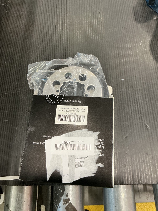 Photo 1 of 1 Pack Sander Replacement Pad for Dewalt, 5-Inch 8 Holes Hook and Loop Aluminum Alloy Orbital Sander Replacement Pad for DWE6421/6421K, DWE6423/6423K, DCW210B, DWE64233, N329079