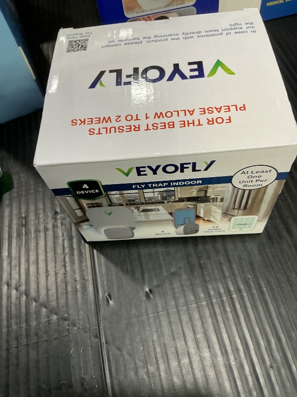 Photo 1 of **MISSING PARTS**
VEYOFLY Fly Trap Indoor, Fruit Fly Traps for Indoors, (4 Device) Gnat Traps for House Indoor, Fly Catcher Indoor, Plug in Light Flying Insect Trap, Bug Light Killer, Fly Trap