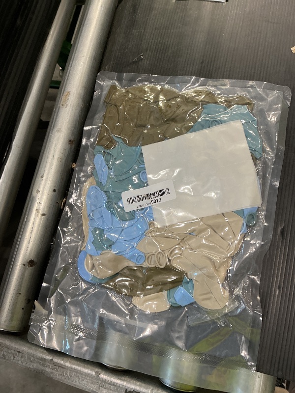 Photo 1 of 146Pcs Dusty Blue and Brown Balloon Arch Kit, Bear Baby Shower Decorations with Brown Sand White Dusty Blue Balloons for Baby Shower Decorations Gender Reveal Birthday Party Decoration