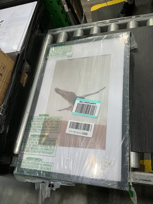 Photo 1 of 11x17 Picture Frame Set of 5,Display 8x12 Pictures with Mat or 11x17 without Mat, Black 8x12 Photo Frames Tabletop or Wall Mount Display for Poster Diploma Certificate Document Prints Photos Paintings