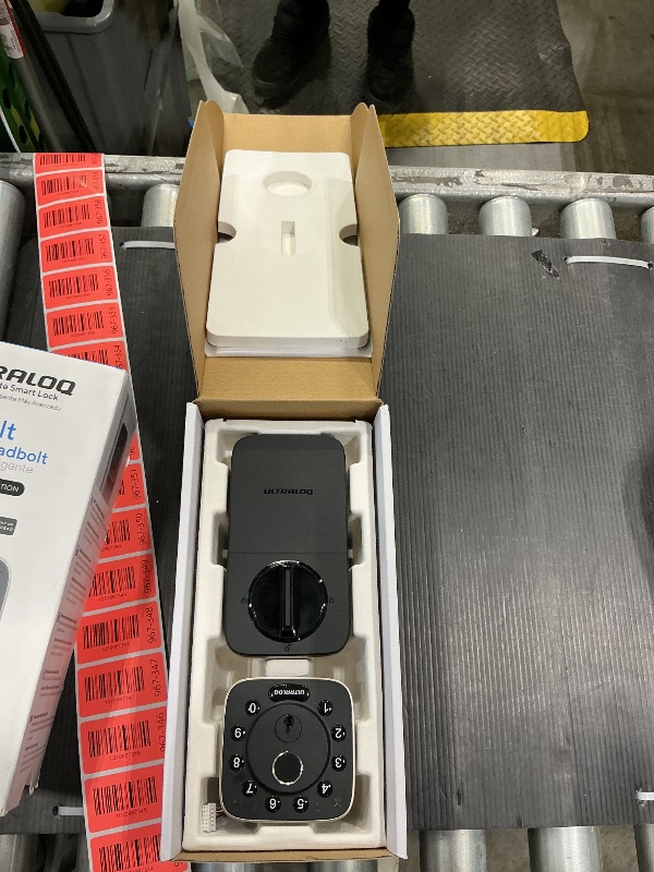 Photo 1 of *Untested*
ULTRALOQ Bolt Fingerprint Smart Lock with Matter Over Thread, Works with Apple Home, Alexa, Google, SmartThings, Auto Lock Deadbolt, App Control, BHMA Certified, Easy Install, 1Year Battery