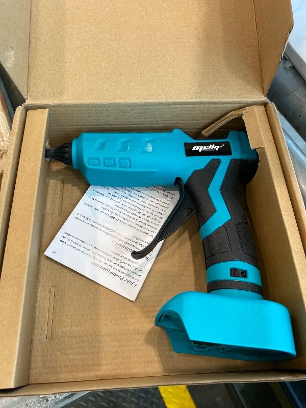 Photo 1 of 100W Cordless Hot Glue Gun Compatible with Makita 18V Battery (TOOL ONLY) High Temp Electric Power Glue Gun with 20PCS Full Size Glue Sticks for Arts Crafts DIY Festival Decor School Home Repair