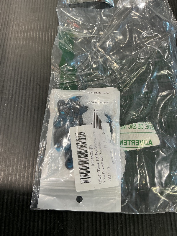 Photo 1 of 100 Pcs Webcam Cover Slide, 0.023 Inch Black Ultra-Thin Universal Laptop Camera Cover Slide for Laptop, Computer, Phone Protect Your Privacy and Security