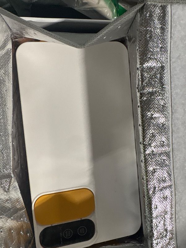 Photo 1 of **MISSING CHARGING CORD**
Slthe Cordless Electric Lunch Box 1L, Portable Food Warmer for Car/Office/Home Use | No Water Required, Rechargeable Heated Lunch Container with Insulated Bag | Students & Professionals