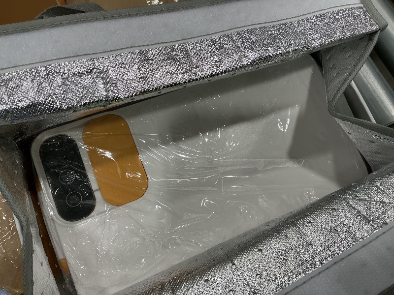 Photo 1 of **MISSING CHARGING CORD**
Slthe Cordless Electric Lunch Box 1L, Portable Food Warmer for Car/Office/Home Use | No Water Required, Rechargeable Heated Lunch Container with Insulated Bag | Students & Professionals