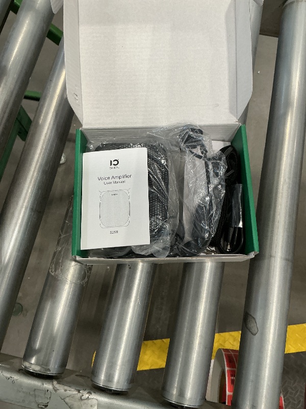 Photo 1 of *Untested*
SHIDU Portable Voice Amplifier Personal Microphone Headset for Speaking Rechargeable Mini Pa System for Teachers Tour Guides Coaches Classroom Singing Yoga Fitness Instructors