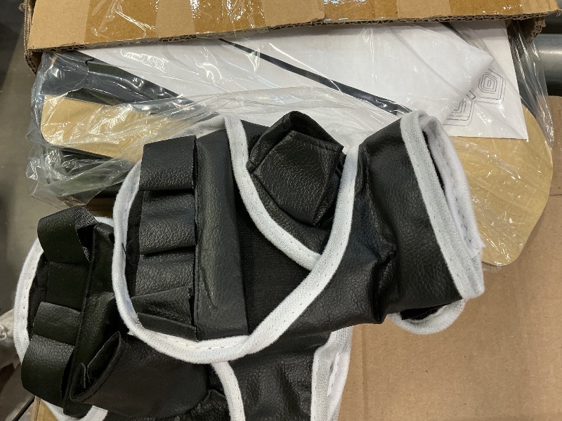 Photo 1 of **MINOR DAMAGE - USED**
Music Boxing Machine with Boxing Gloves, Smart Musical Boxing Machine with LED Light, Bluetooth Boxing Equipment for Kids/Adults,Wall Mounted Boxing Machine with Speed Setting (Five Targets-A)