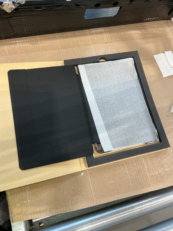 Photo 1 of ***MISSING PIECE*** SUPFINE for 10.2 Inch iPad 9th Generation Case 2021, with [ Glass Screen Protector ]/ iPad 8th/7th Generation Case 2020/2019, Slim Stand Translucent Back Shell Cover, Black