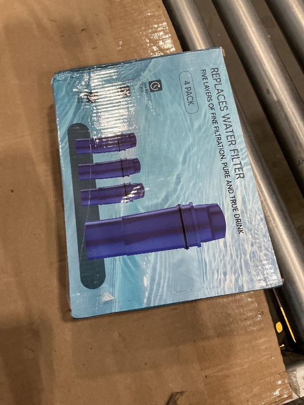 Photo 1 of **USED**
Water Filter Replacement Compatible with PUR Pitcher and Dispenser CRF950Z, CRF-950Z, PPF900Z, PPF951K, 4-in-1 Filter System, Effectively Reducing Lead, PFOA, and PFOS, Pack of 4, By DESENRUIS
