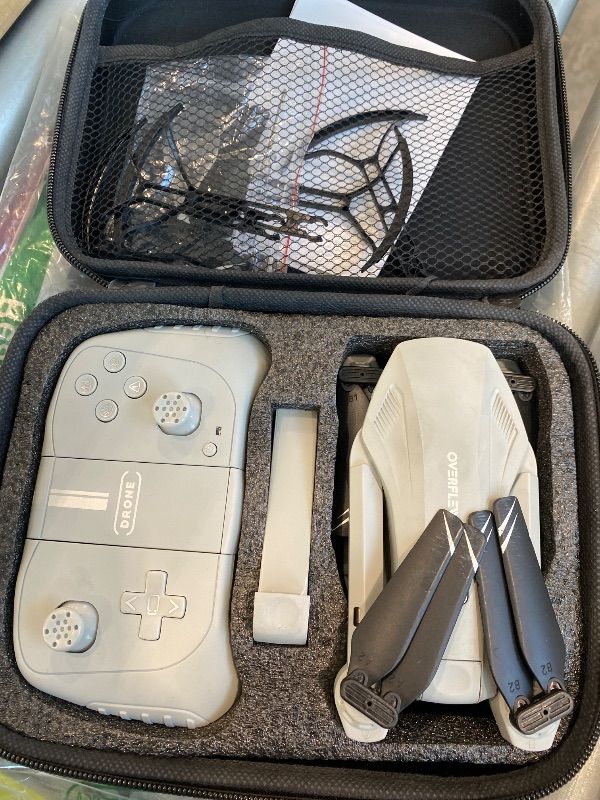 Photo 1 of **UNTESTED & MINOR DAMAGE**
Drone with Camera for Adults, HD FPV Drones with Upgrade Altitude Hold, One-Key Take Off/Landing, Voice Control, Headless Mode, 2 Batteries, Toys Gifts for Teen Boys Girls, Beginner