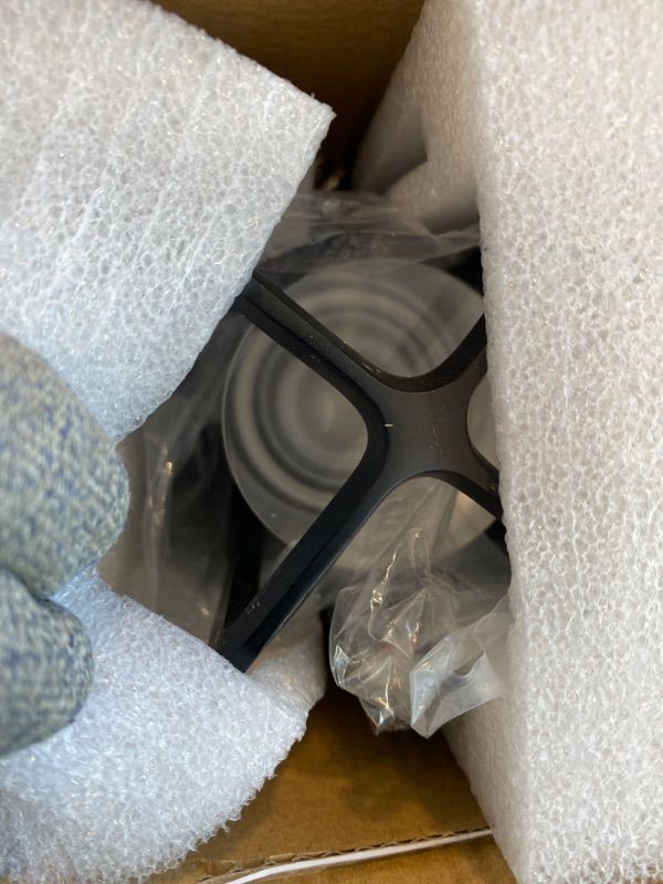 Photo 1 of *MINOR DAMAGE - USED*
Generic Cordless , 16 Colours Rechargeable Crystal Lantern Lamp, Crystal Lantern, LED Lamp with Touch Control and Remote for Tables, Living Rooms, Offices (Black), Genericzdbp7wqx0r-11