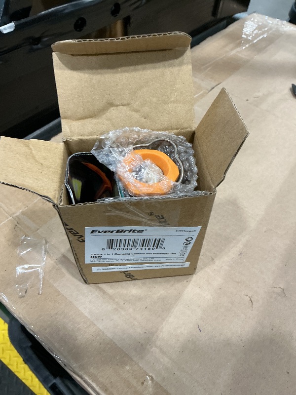 Photo 1 of ***MISSING PIECES*** EverBrite 2-in-1 Mini Lanterns and Flashlights with 3 Modes, 2 Pack Portable Outdoor LED Zoomable Torches, Camping Essentials for Hurricane, Hiking, Night Walking, Emergency