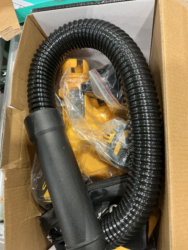Photo 1 of ***MISSING BATTERY & CHARGER*** Cordless Leaf Blower for Dewalt 20V Max Battery,Electric Jobsite Air Blower with Brushless Motor,6 Variable Speed Up to 180MPH,2-in-1 Handle Electric Blower and Vacuum Cleaner(Battery Not Included)