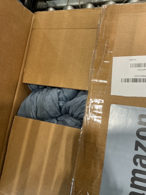 Photo 1 of 12 Pack 10Ft Cheesecloth Table Runner 35x120 Inch Boho Gauze Table Runner Rustic Cheese Cloth Long Romantic Table Runners for Wedding Bridal Shower Birthday Party Table Decor (Dusty Blue)