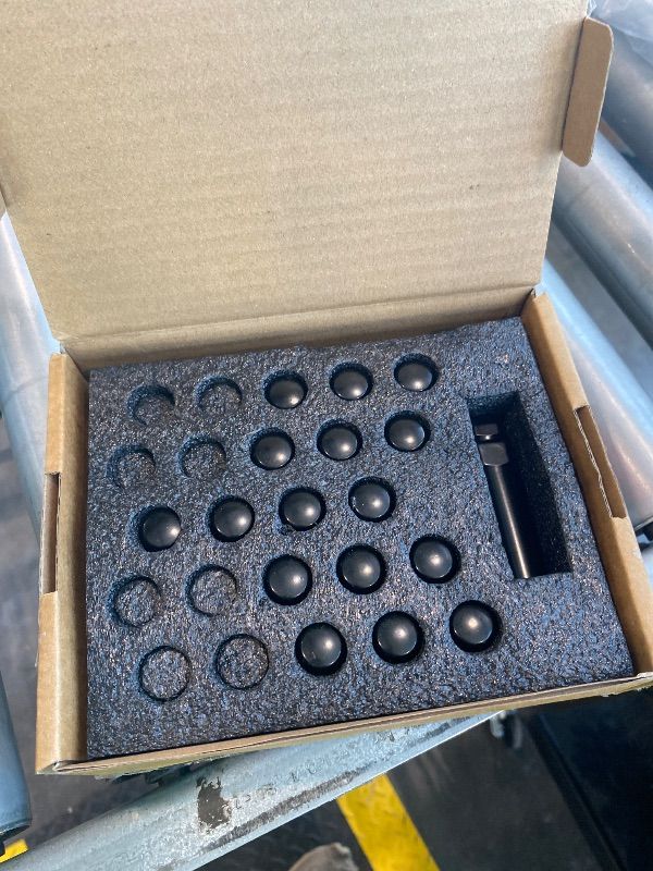 Photo 1 of *Missing Parts*
M12x1.5 Lug Nuts, 16pcs 6 Spline LugNut with Socket for Polaris RZR, ATV 12x1.5 Black Wheel LugNuts for Ranger XP 900/1000 Can Am X3 Honda Pioneer 1000 General RZR Turbo/Turbo S on UTV's Wheels