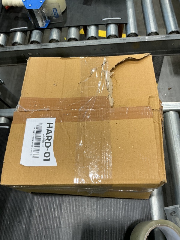 Photo 1 of ***MAJOR DMAGE*** Santa Barbara Design Studio Table Sugar Marble Cake Stand, 12-Inch Diameter, White/Brass