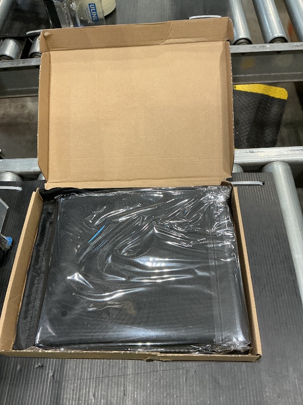 Photo 1 of 100% Blackout Blind Magnetic Window Cover 118 x 57Inch,No Drill,Cut Any Size/Shape,Portable Black Out Shades Curtains for Nursery Bedroom,Rv,Media Room with Magnetic Closure