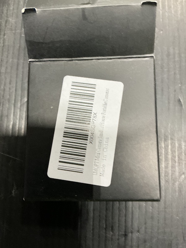 Photo 1 of **UNTESTED**
Mini Indoor WiFi Camera Home Security Room Body Cameras Nanny Cam Small Smart Home Outdoor Cams Pet Dog Baby Camera HD House Portable Camaras Motion Detection Night Vision Cam No Need WiFi Door Camara